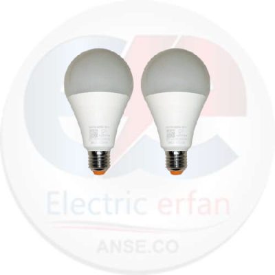 لامپ 12 وات آفتابی نمانور مدل LED پایه E27 مجموعه 2 عددی