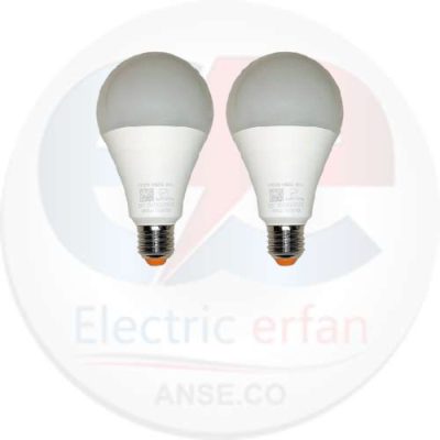 لامپ 12 وات مهتابی نمانور LED بسته 2 عددی