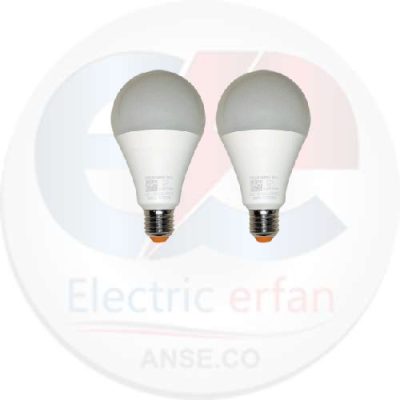 لامپ 15 وات آفتابی نمانور مدل LED پایه E27 مجموعه 2 عددی
