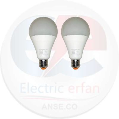 لامپ 20 وات نمانور مدل آفتابی LED  پایه E27 بسته 2 عددی