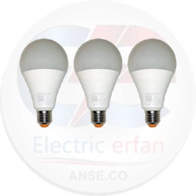 لامپ 9 وات آفتابی نمانور مدل LED پایه E27 بسته 3 عددی