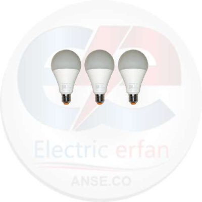 لامپ 9 وات نمانور مدل LED پایه E27 بسته 3 عددی