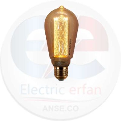 لامپ ال ای دی فیلامنتی 4 وات نمانور مدل DECORATIVE پایه E27