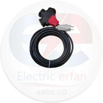 چند راهی برق فردان الکتریک مدل PEF-20 طول 20 متر