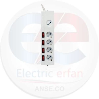 چندراهی برق فردان الکتریک مدل 30903